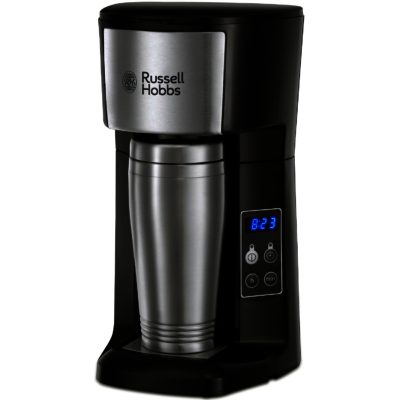 Russell Hobbs 22630 Brew & Go Coffee Machine in Stainless Steel with Black Accents Russell Hobbs 22630 Brew & Go Coffee Machine in Stainless Steel with Black Accents